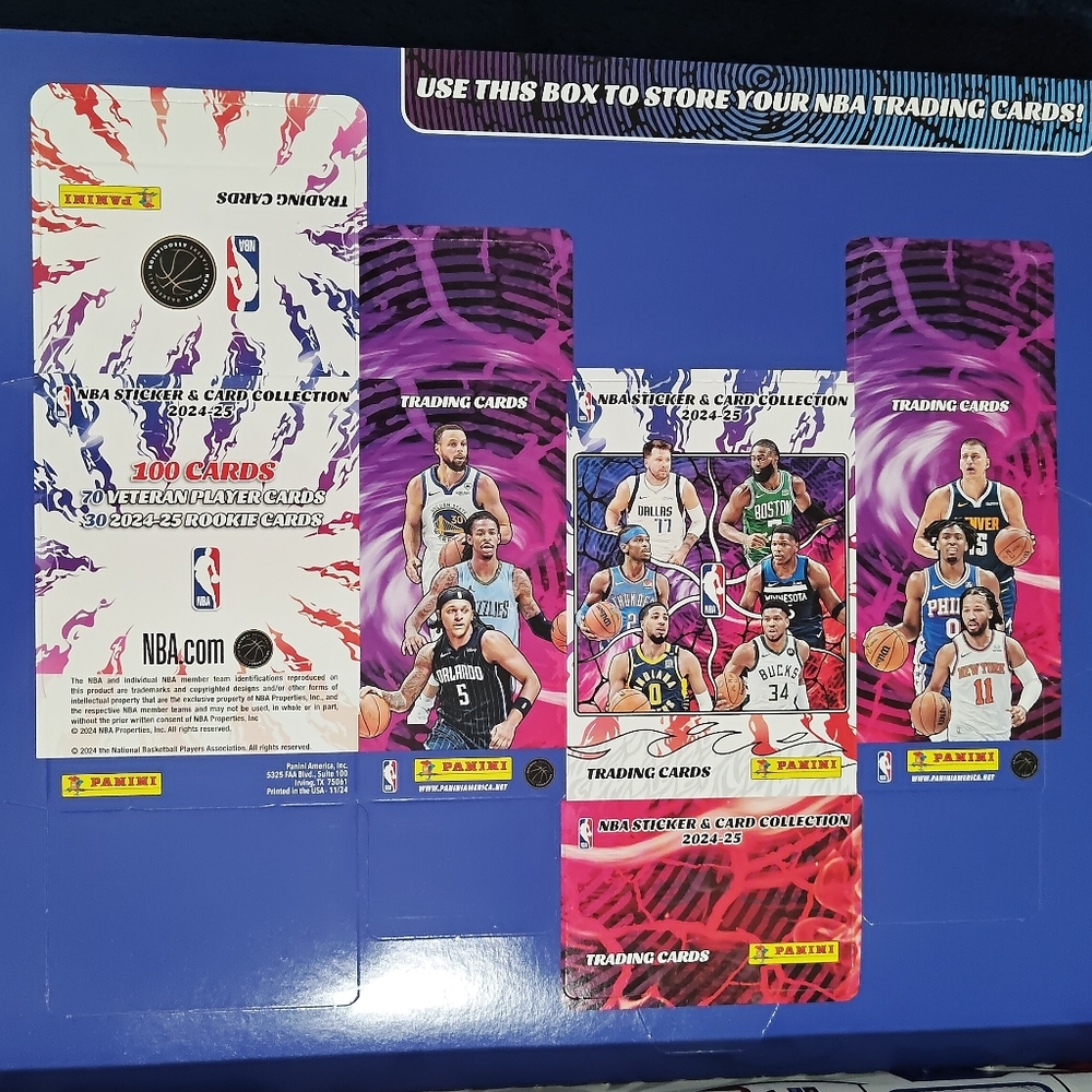 2024-25 NBA Sticker & Card Collection Album - Picture 3 of 4